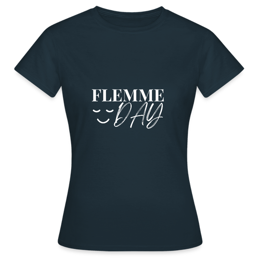 T-Shirt Flemme Day - navy