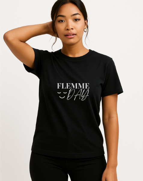 T-SHIRT FLEMME DAY