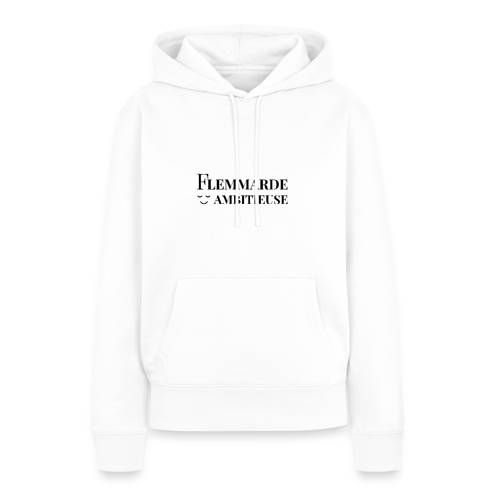 Hoodie – Flemmarde Ambitieuse - white
