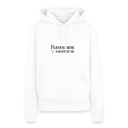 Hoodie – Flemmarde Ambitieuse - white
