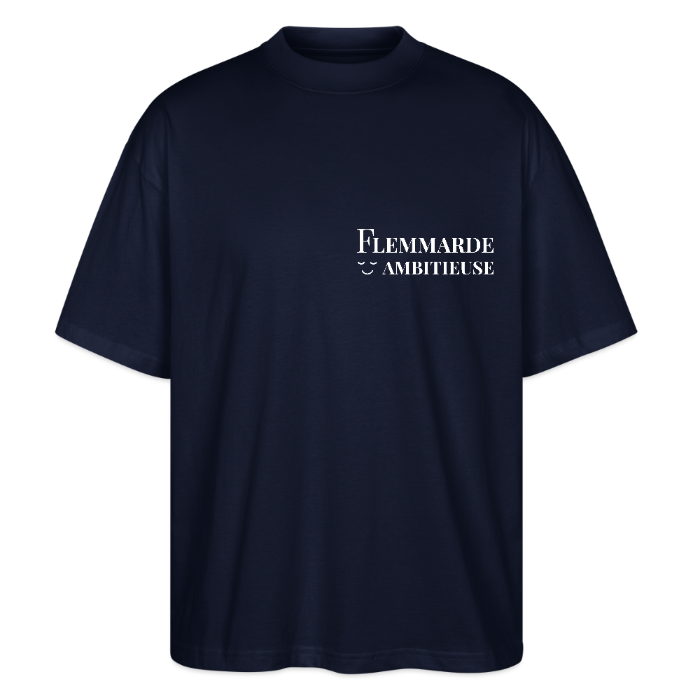 T-shirt Oversized flemmarde ambitieuse - navy