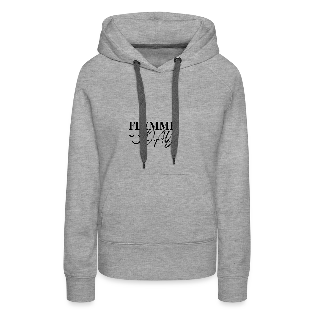 Hoodie Flemme Day - heather grey