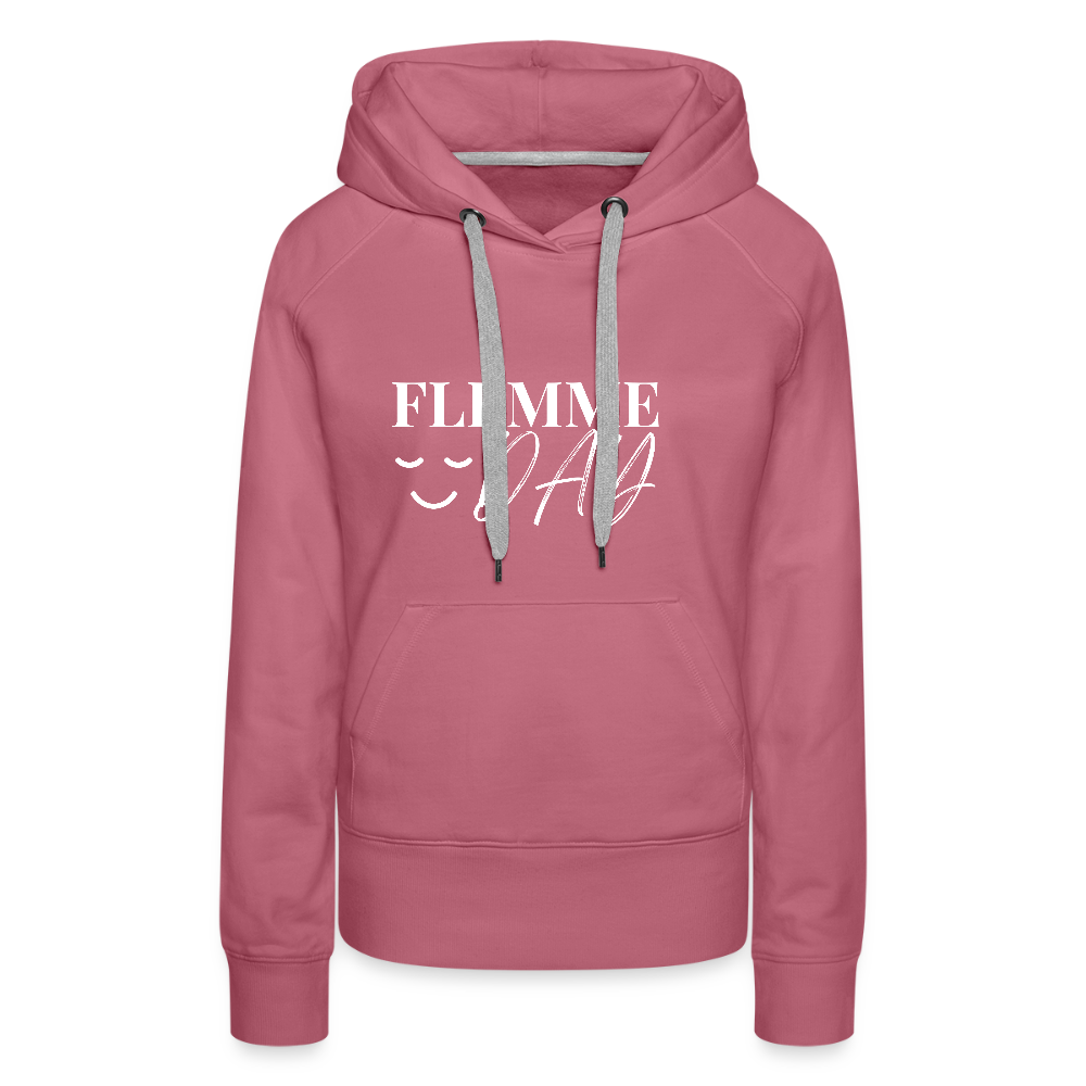 Hoodie Flemme Day - mauve