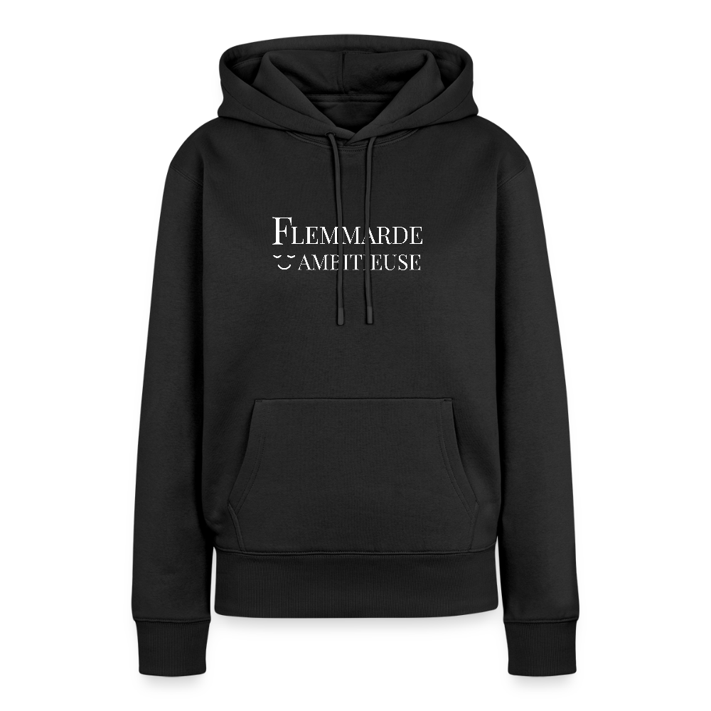 Hoodie -  Flemmarde Ambitieuse - noir