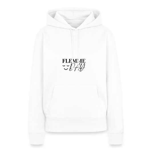 Hoodie Flemme Day - white