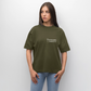 T-shirt Oversized flemmarde ambitieuse - khaki