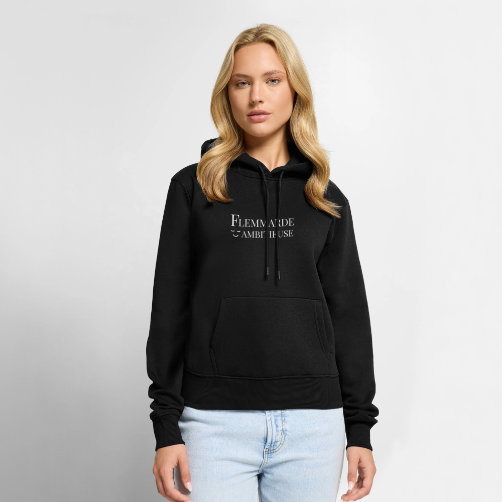 Hoodie -  Flemmarde Ambitieuse - noir