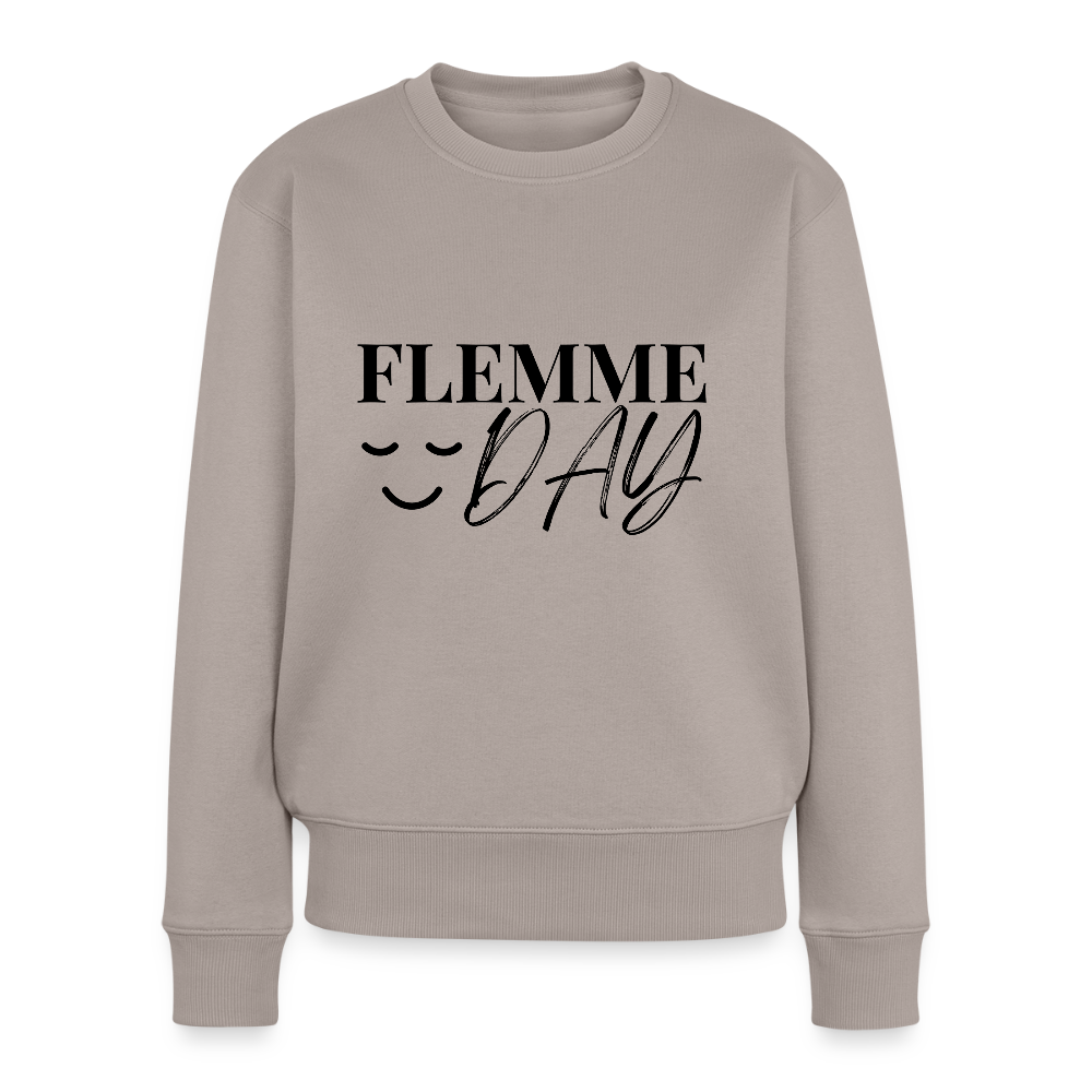 Sweatshirt - Flemme Day - taupe
