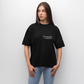 T-shirt Oversized flemmarde ambitieuse - black